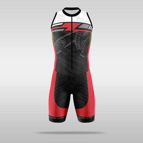 Sleeveless Trisuit - Gears