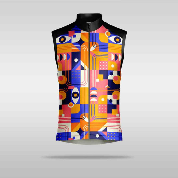 Cycling Jersey - Sleeveless 60s Retro