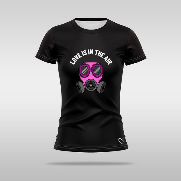 Valentine's Day Themed DTF T-Shirts - Black Love is in the air