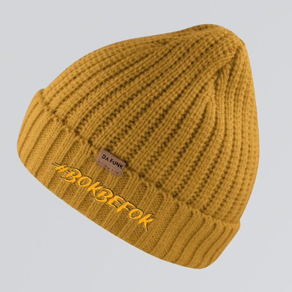 Supporter Beanie - Mustard