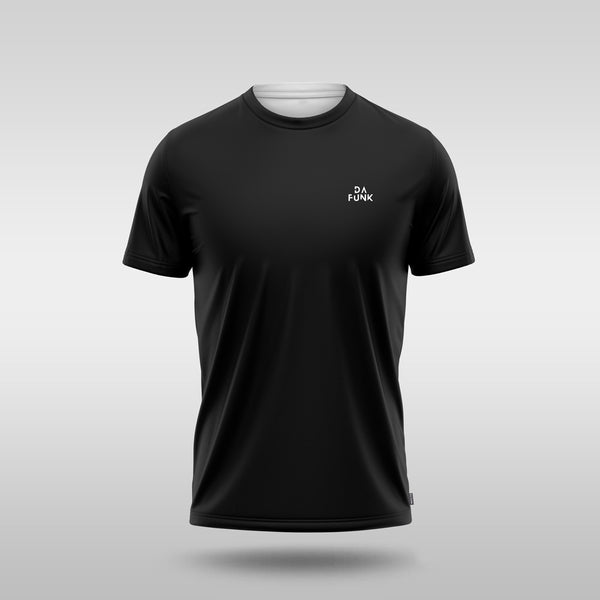 Crew Neck Padel Pro T-Shirt - Black