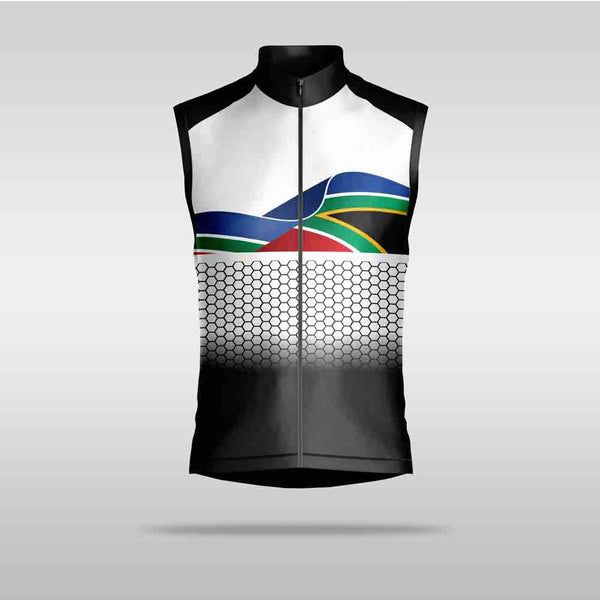 Cycling Jersey - Sleeveless Proudly South African