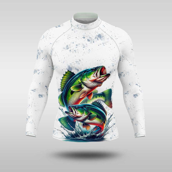 Performance Fishing Rash Guards - Epic Bass