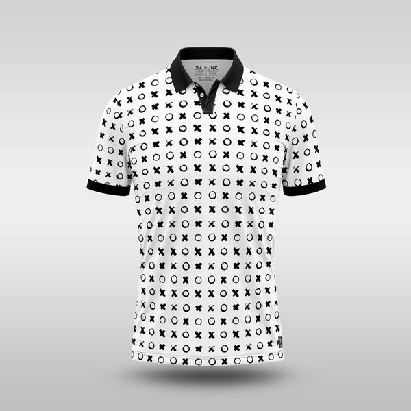 Monochrome Mens Golf Shirt - Ex's & Oh's