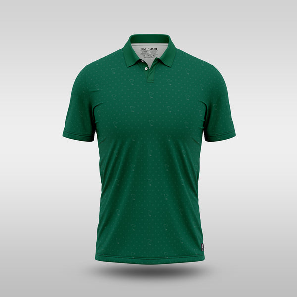 Signature Mens Golf Shirt - Green