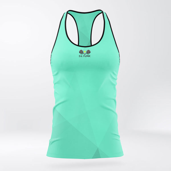 Teal Breeze Ladies Racerback Top