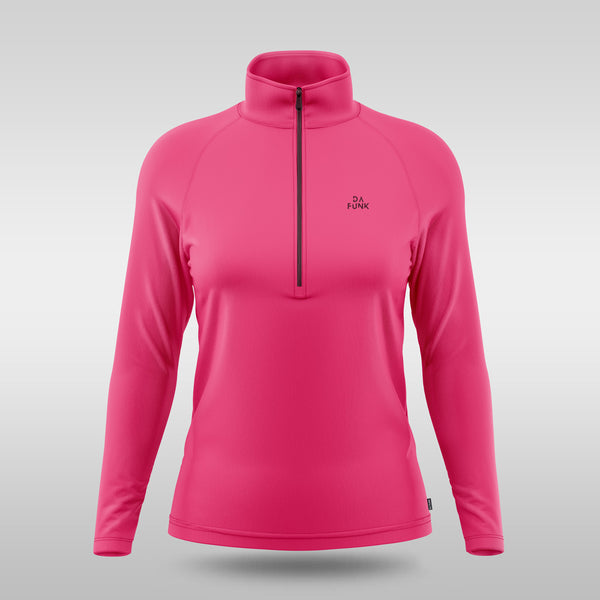 Bright Pink Warm-Up Softshell Jacket