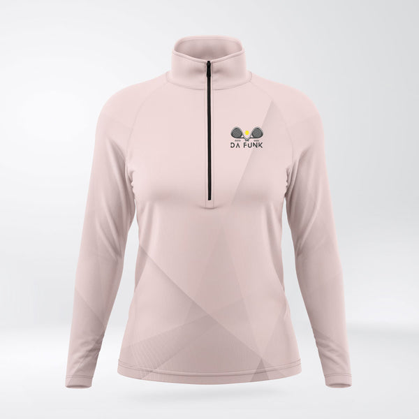 Light Pink Ladies Softshell Padel Jacket