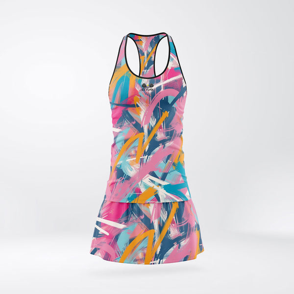 Velovibrance Ladies Two Piece Padel Outfit