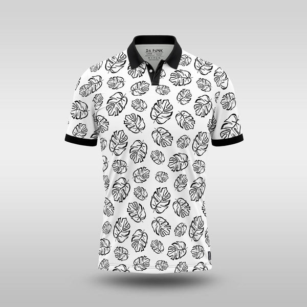 Monochrome Mens Golf Shirt - Mono Monstra