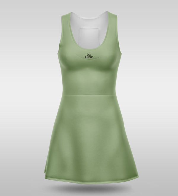 Olive Glide Padel Dress