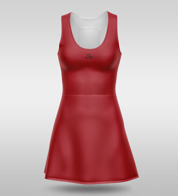 Red Padel Dress