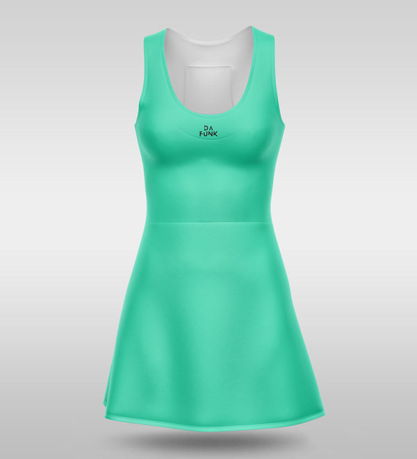 Ladies Teal Performance Padel Dress