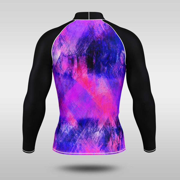 Performance Fishing Rash Guards - Pink Brush