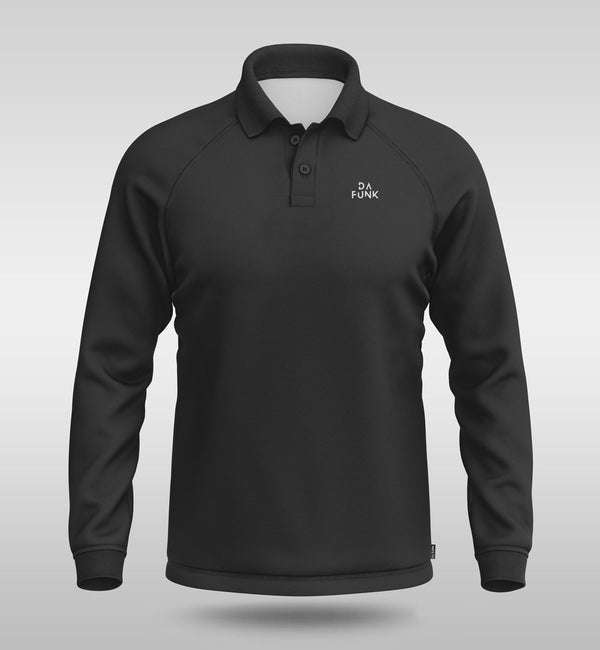 Men's Black Winter Paddle Performance Top