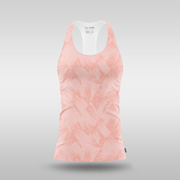 Peach Ladies Racerback Top