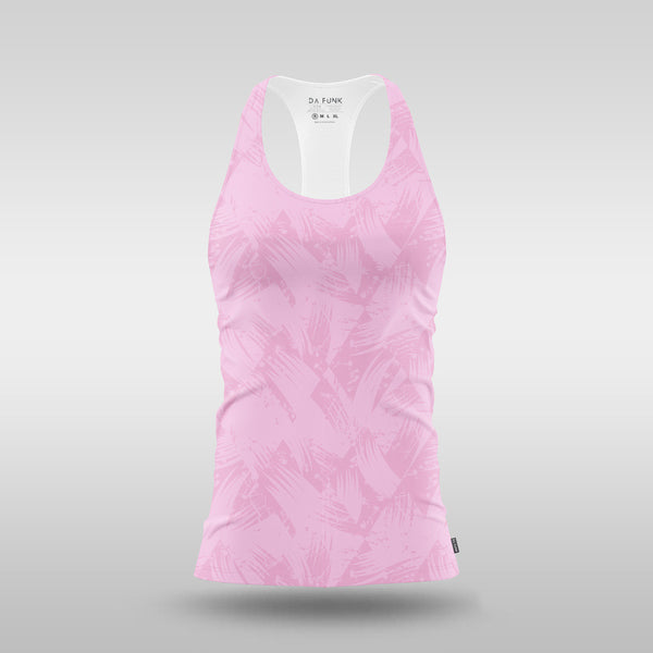 Pastel Pink Ladies Racerback Top