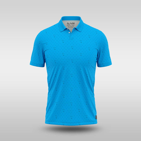 Signature Mens Golf Shirt - Skye