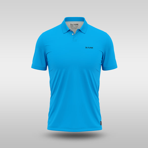 Plain Mens Golf Shirt - Skye