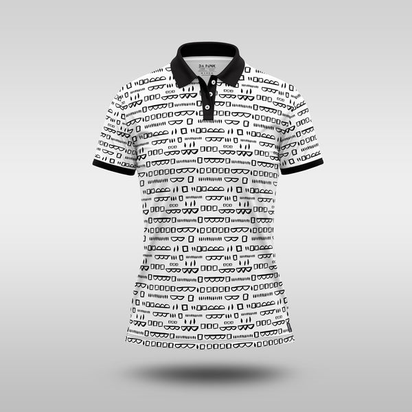 Ladies Modern Monochrome Golf Shirt - The Code