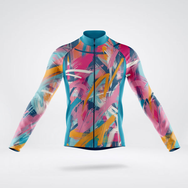 VeloVibrance ProFit Long Sleeve Cycling Jersey