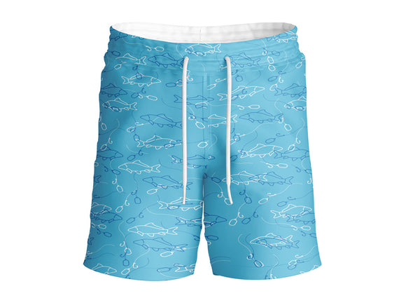 Funky Fish Shorts - Blue Fish