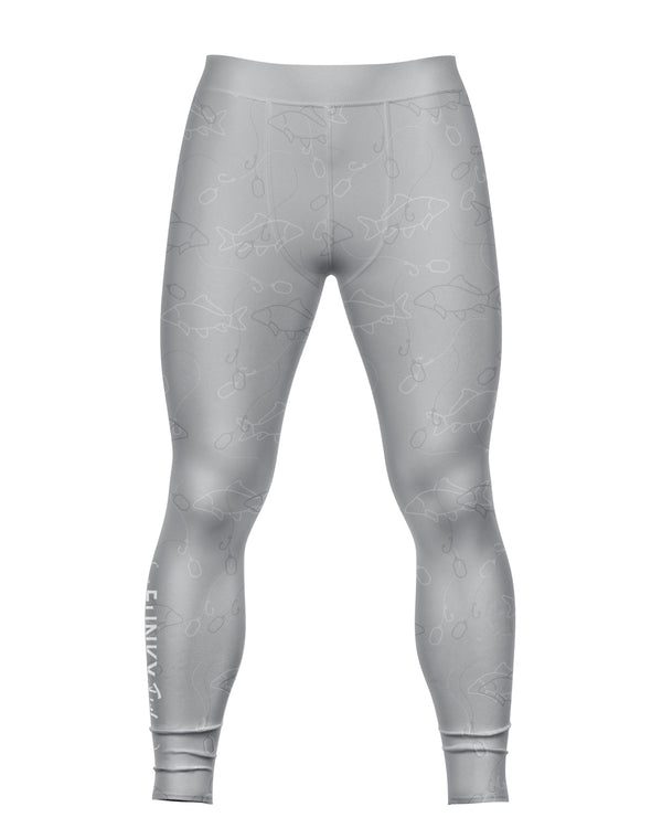 Men's Fishing Leggings - Grey