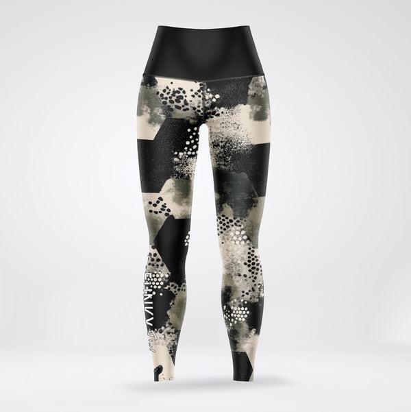 Ladies Fishing Leggings - Camo