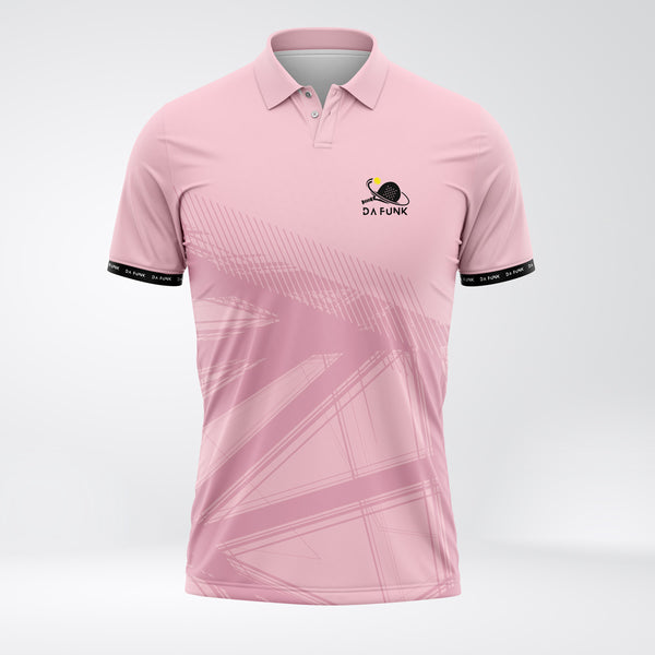 Men's Light Pink Padel Supreme Polo