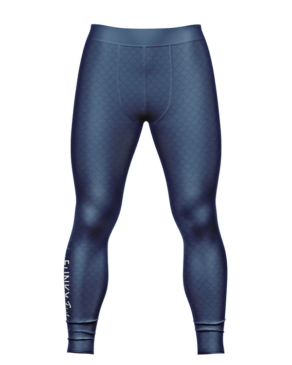 Men's Fishing Leggings - Navy