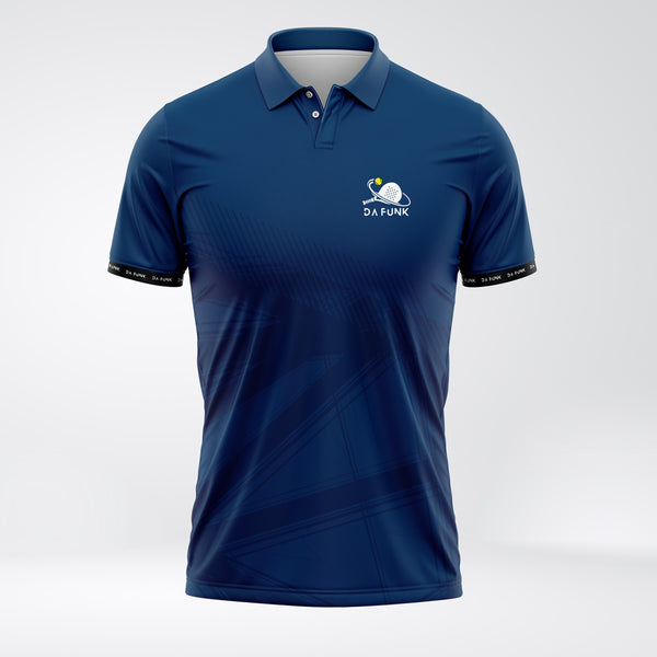 Men's Navy Padel Performance Polo