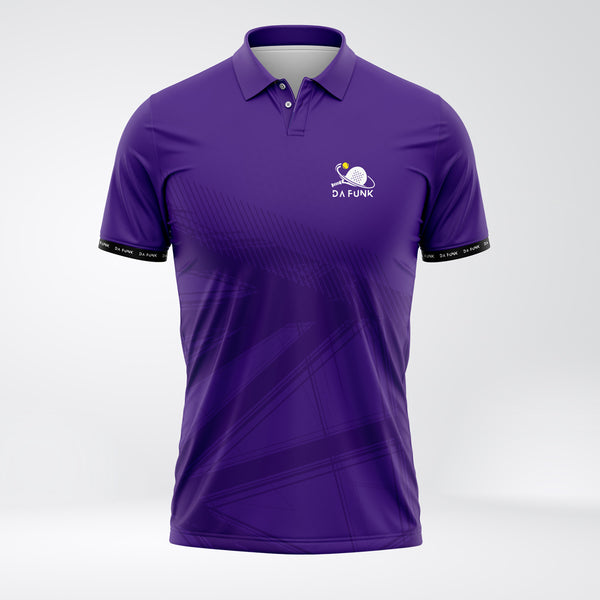 Men's Purple Padel Elite Polo